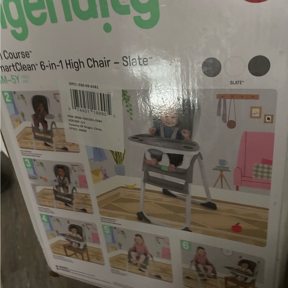 Ingenuity Full Course 6-in-1 High Chair - Slate - Picture 3 of 3